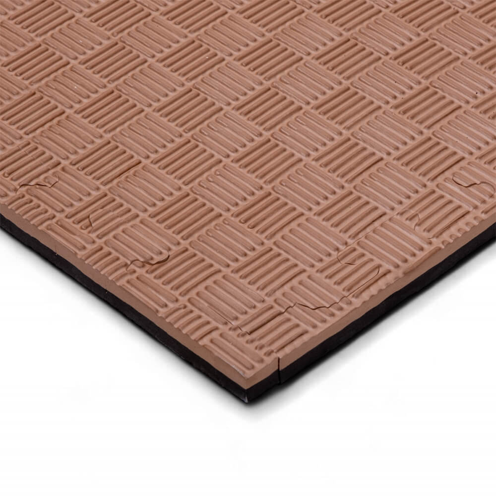 Татами мат Eva Puzzle 1x1 м, 2 см, 80 кг/м3 inSPORTline Sazegul 25874-5 black/brown (14016) 4