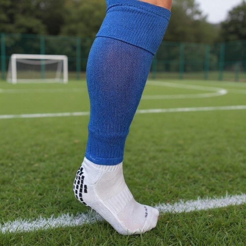 Ghetre fotbal fara talpa m.37-42 Yakimasport 100836 blue (14076)
