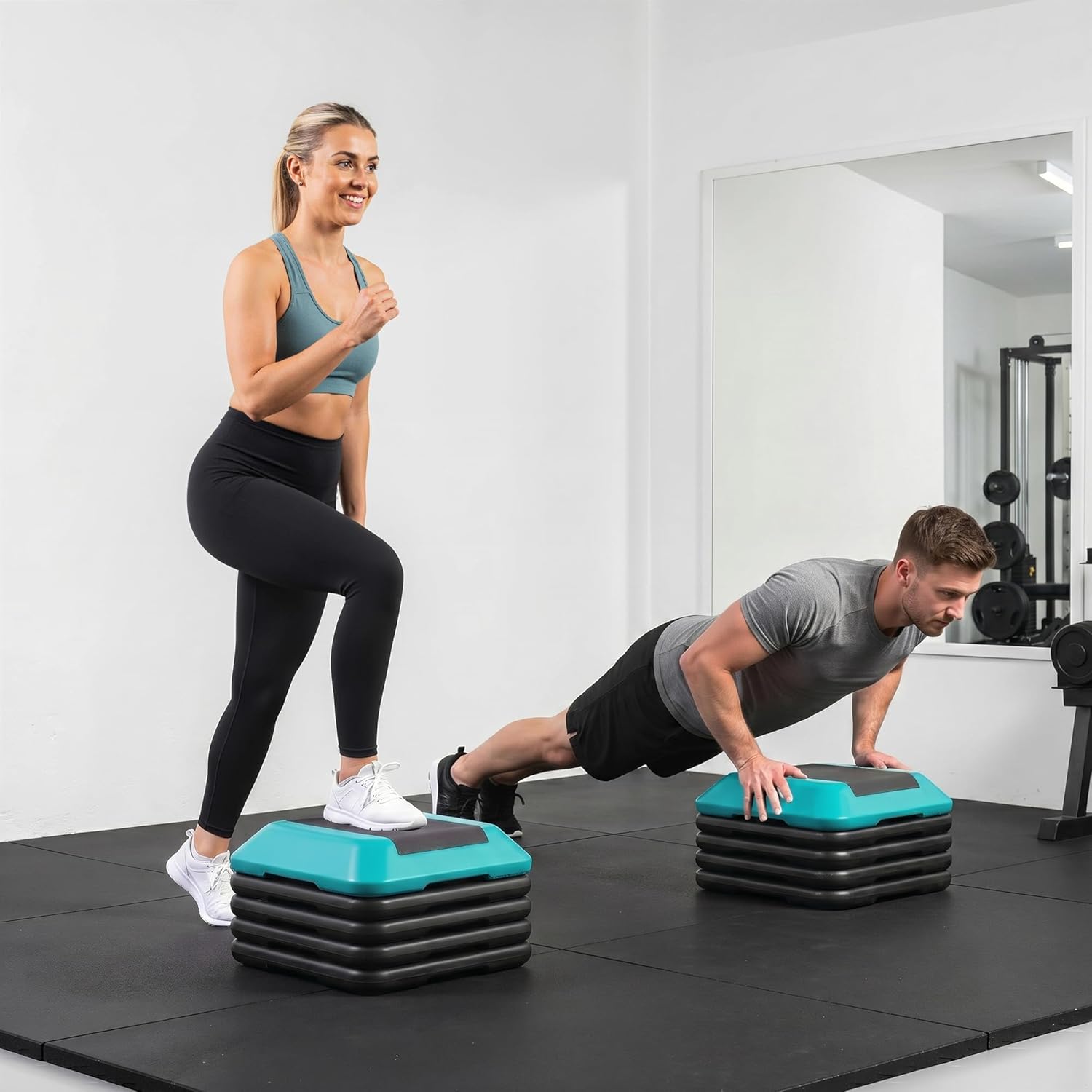 Step aerobic (max. 150 kg) 41x41 cm, h=10/15/20/25/30 cm AS010 (14122) 3