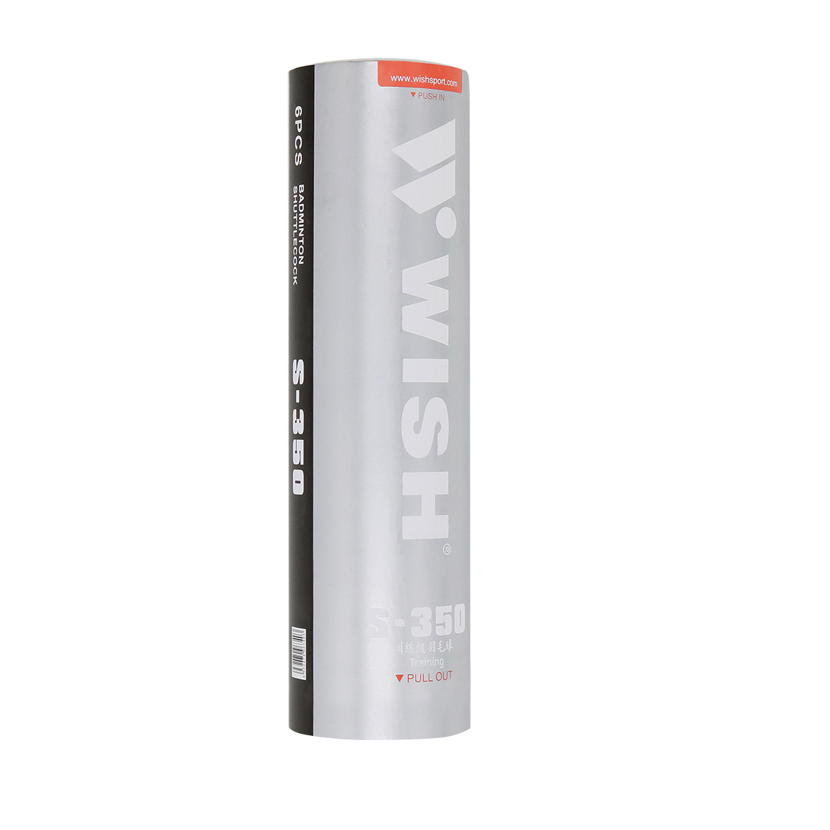 Fluturas badminton (6 buc.) Wish S-350 14-30-033 (14240) 2