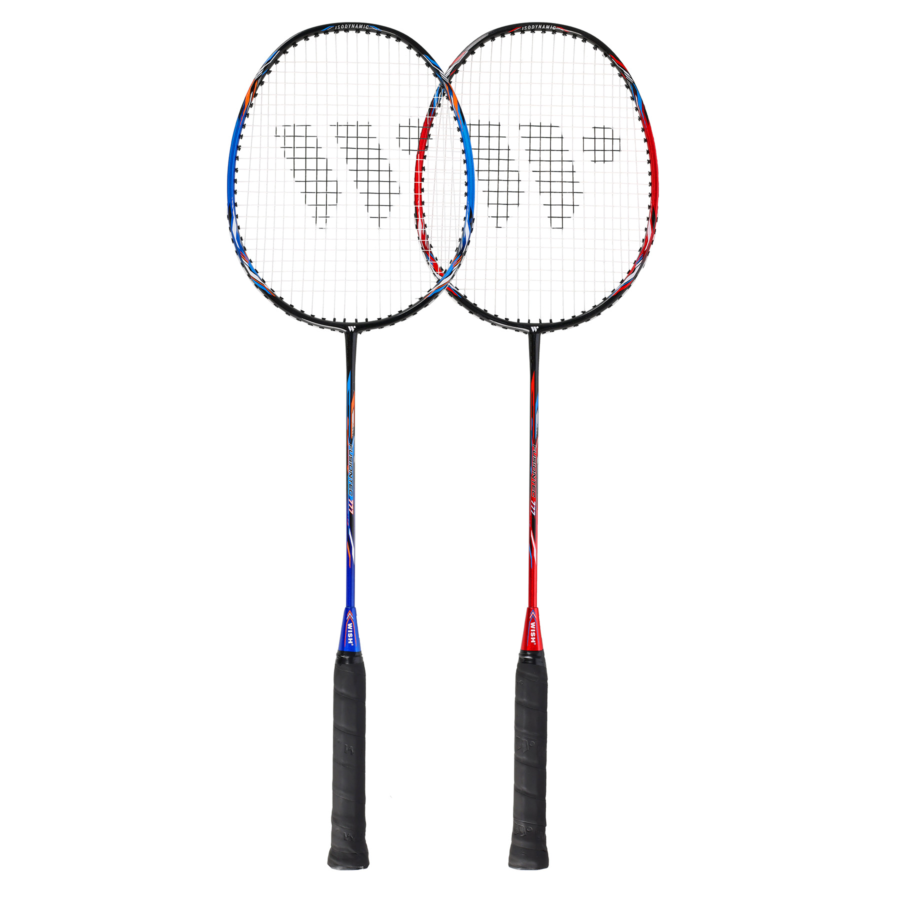 Paleta badminton (2 buc.) + husa Wish Fusiontec 777K 14-20-070 (14247) 2