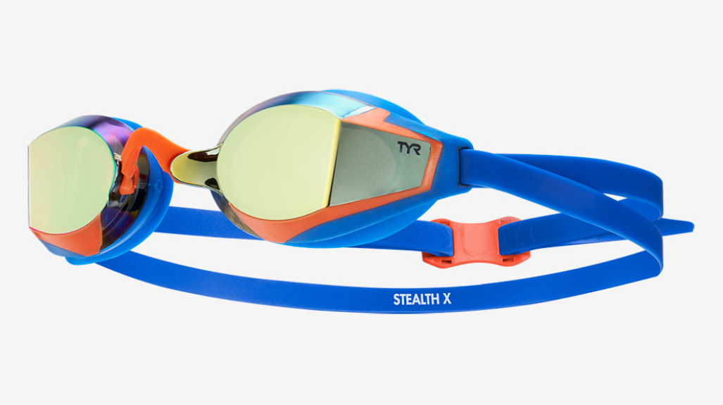 Очки для плавания Stealth-X Race Mirrored Performance Goggles LGSTLXM TYR (14175)