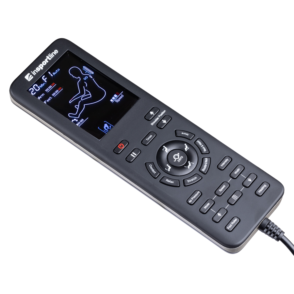 Массажное кресло (макс. 150 кг) inSPORTline Carlita 23662-4 grey (6187)