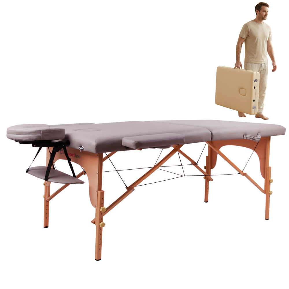 Массажный стол деревянный (макс. 250 кг) inSPORTline Taisage 9406 (754)