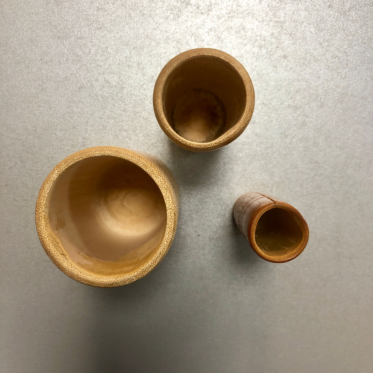 Ventuze din bambus (3 buc.) (7583)