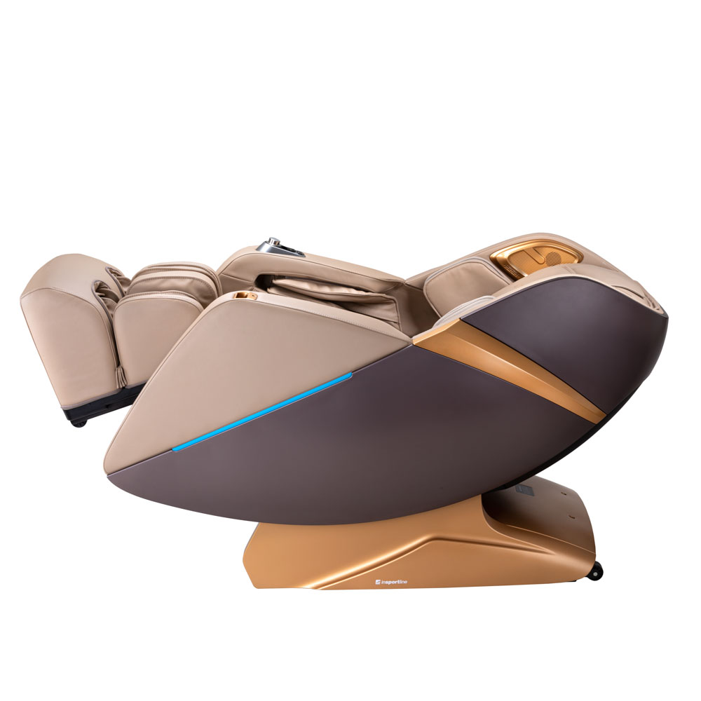 Массажное кресло (макс. 150 кг) inSPORTline Numana IN23656-1 white/grey