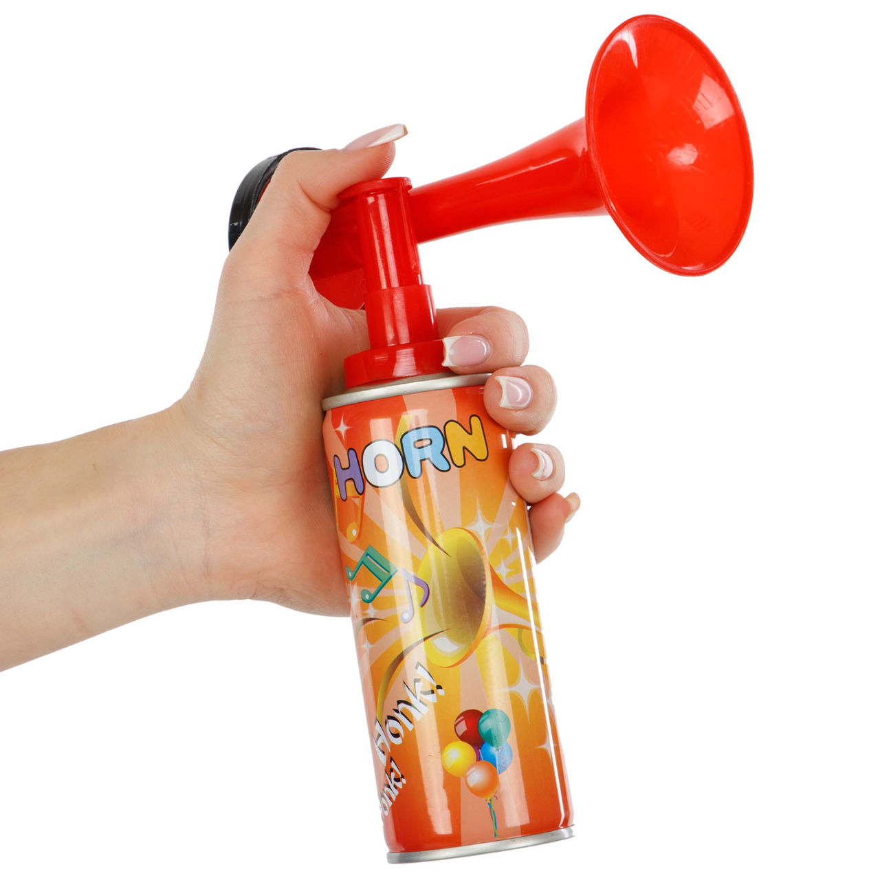 Corn pneumatic cu cilindru / vuvuzela 250 ml, 18x16 cm FB-9247 (11116)