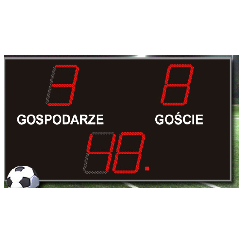Scoreboard electronic Multisport / multilingual