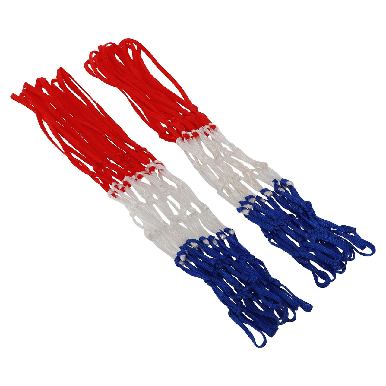 Plasa baschet (2 buc.) BN302 white-red-blue (10082)