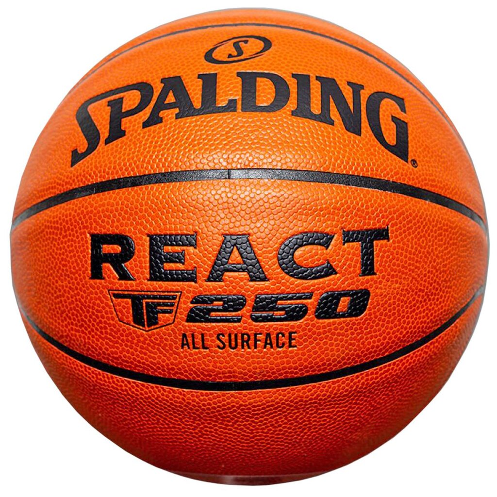 Мяч баскетбольный №7 Spalding React TF-250 FIBA (10623)