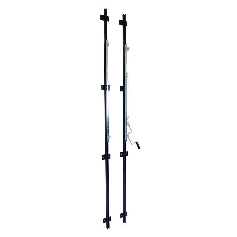 Stalpi volei din otel pe pereti (2 buc.) 2.55 m Polsport 1670 (4238)