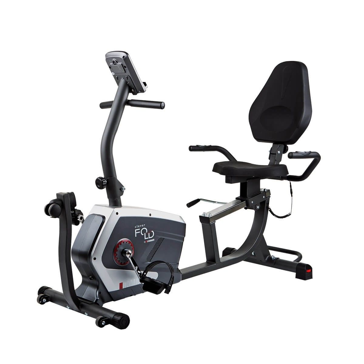 Bicicleta fitness orizontala 4854 Hammer Clever Fold RC5 (4237)