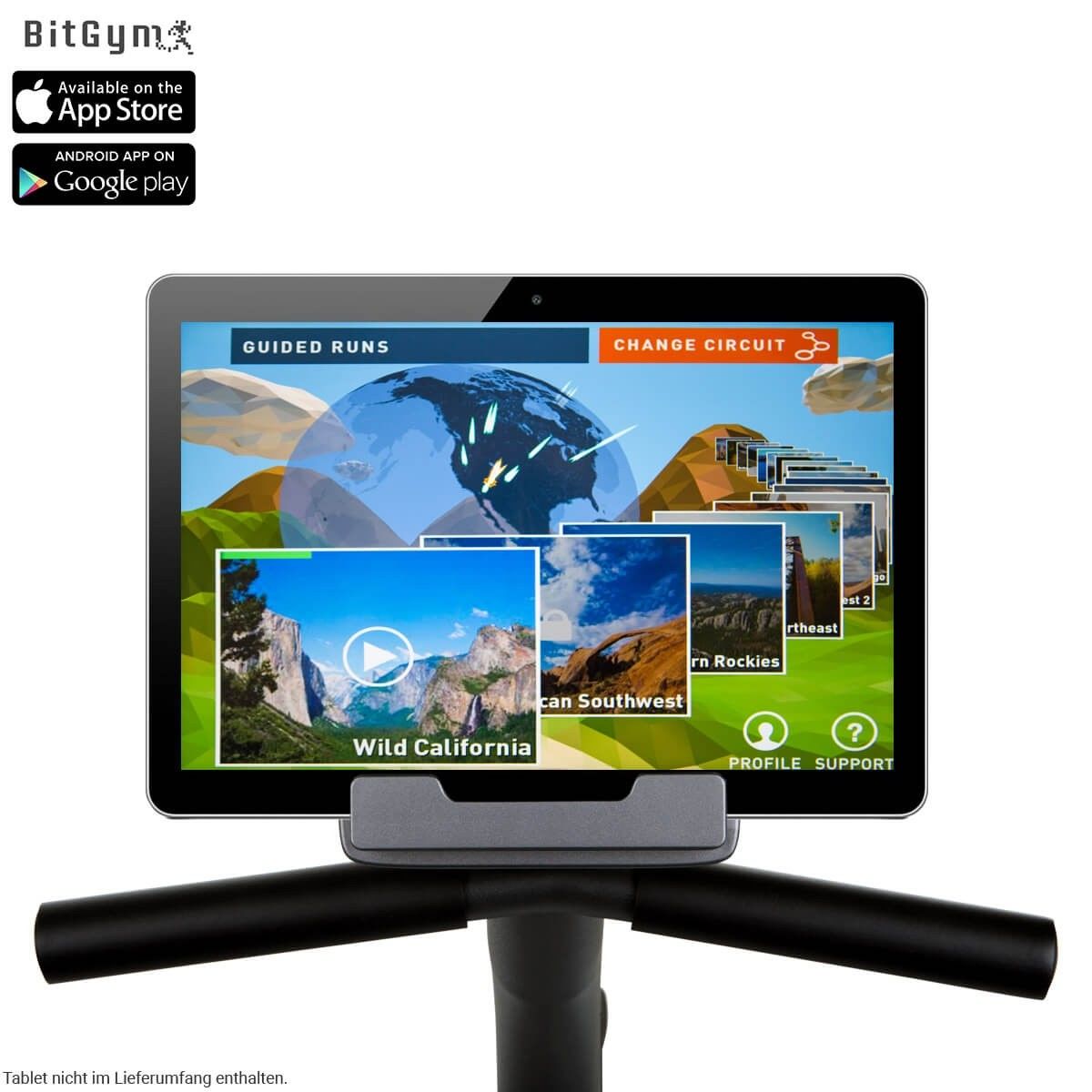 Bicicleta fitness orizontala 4854 Hammer Clever Fold RC5 (4237)