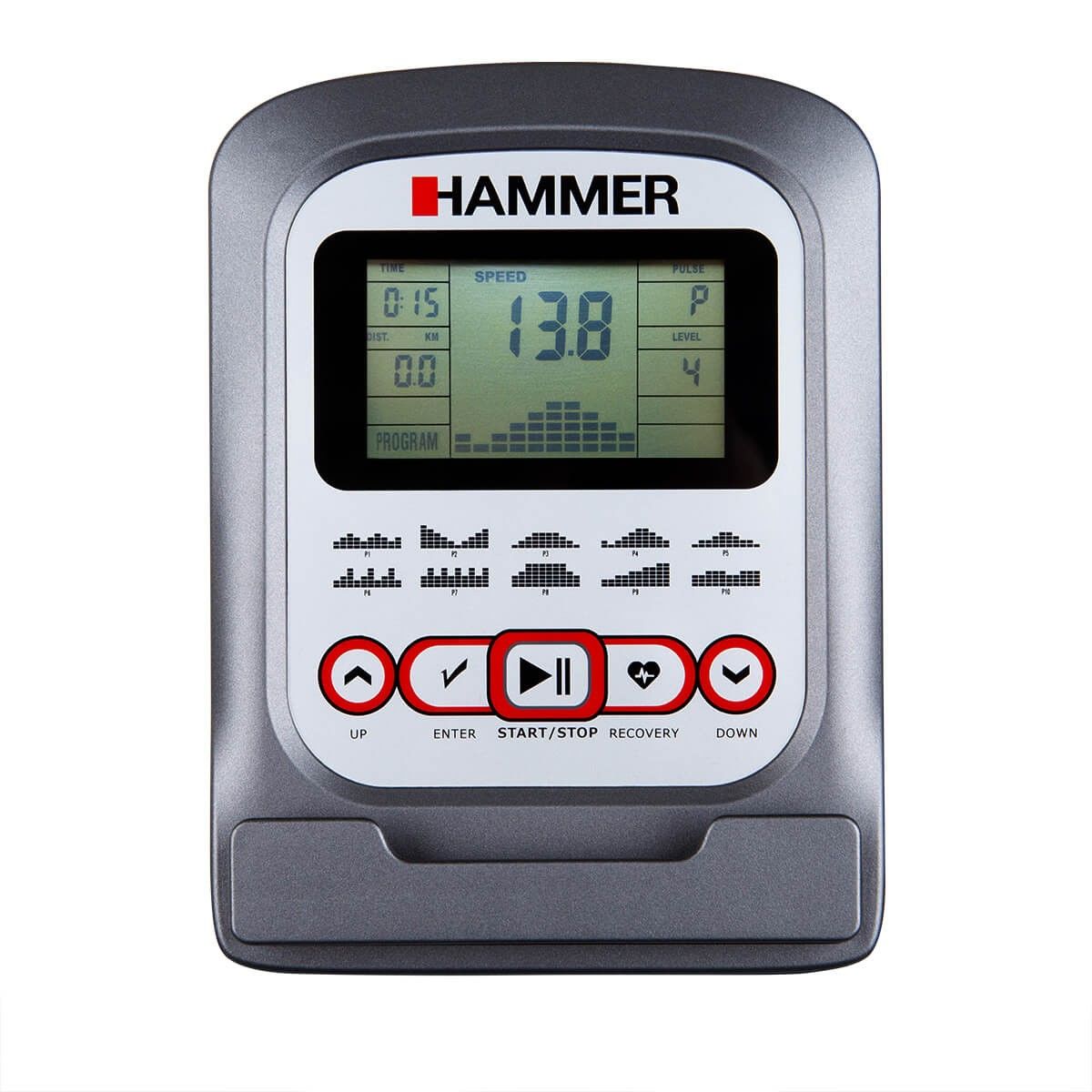 Bicicleta fitness orizontala 4854 Hammer Clever Fold RC5 (4237)