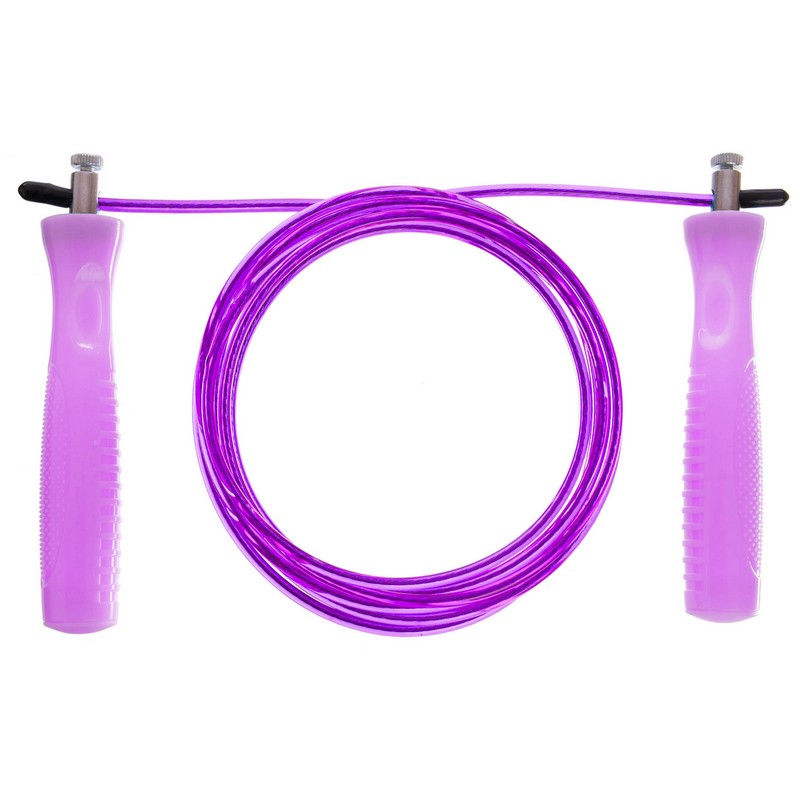 Coarda fitness cu cablu din metal 2.6 m FI-1938 (2721)