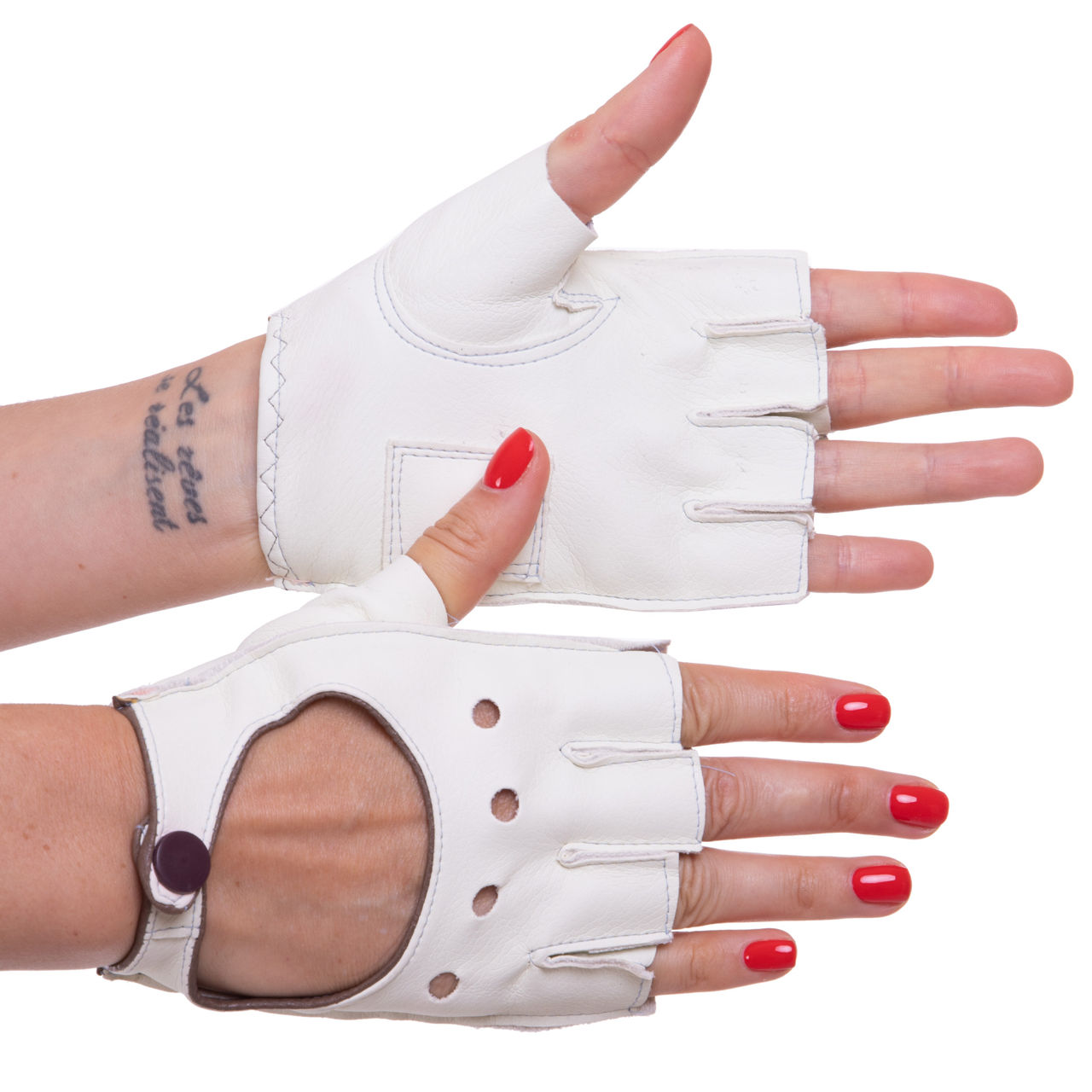 Manusi cu degete deschise pt bicicleta  M  BC-0132 (8807)