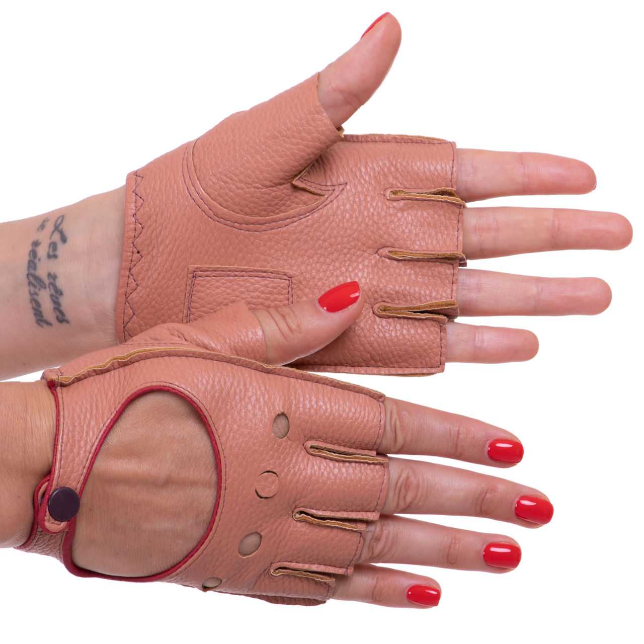 Manusi cu degete deschise pt bicicleta  M  BC-0132 (8807)