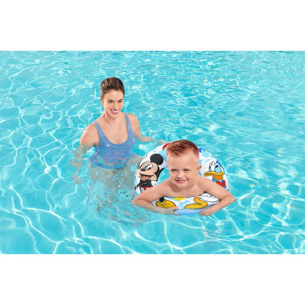 Круг надувной "Mickey Mouse" d=56 см Intex 91004 (6871)