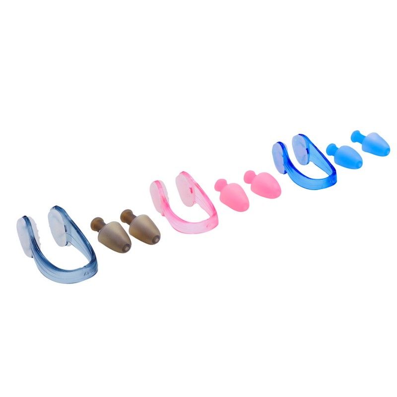 Беруши + зажим для носа в чехле, силикон HN-2 (5111)