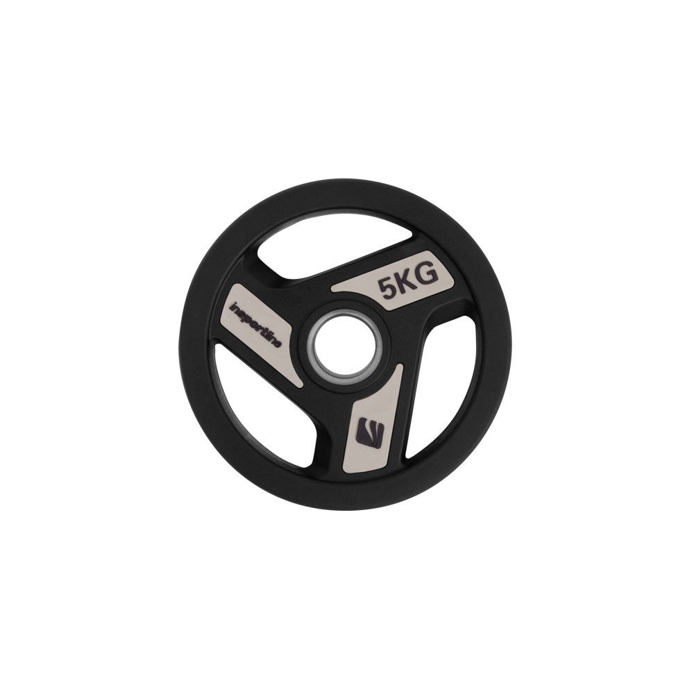 Disc olimpic din metal cu manere 5 kg, d=50 mm inSPORTline Herk 9194 (7775)