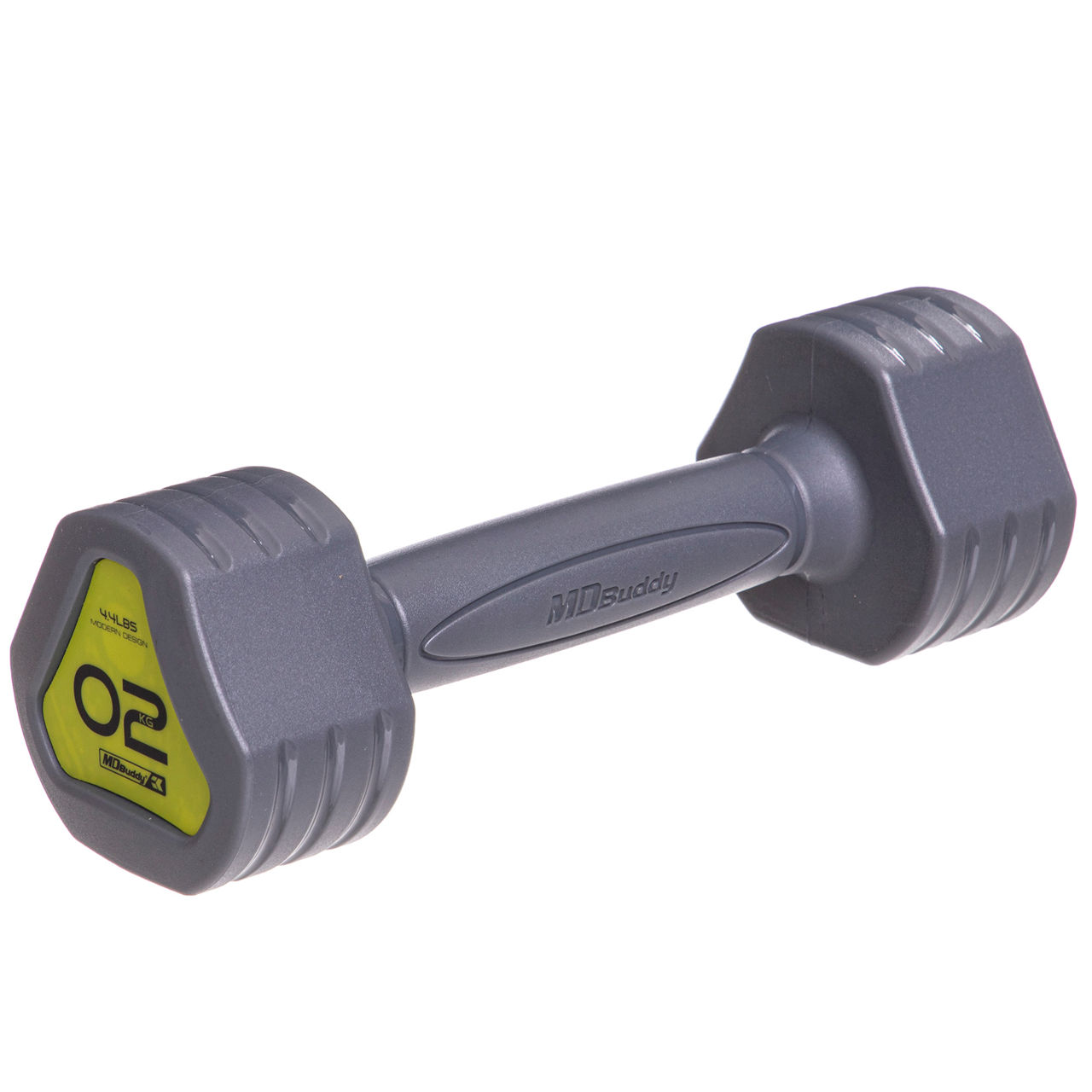 Gantera mat 2 kg (1 buc.) metal, TPU TA-2678-2 (1726)