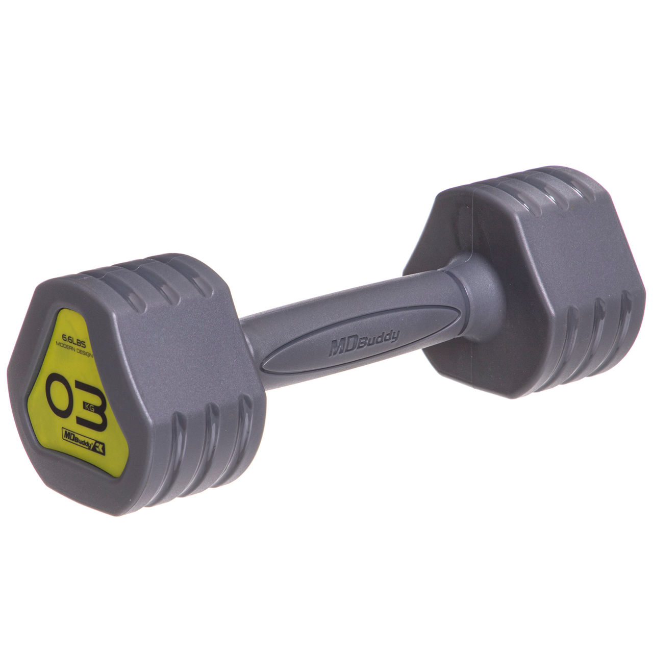 Gantera mat 3 kg (1 buc.) metal, TPU TA-2678-3 (10776)