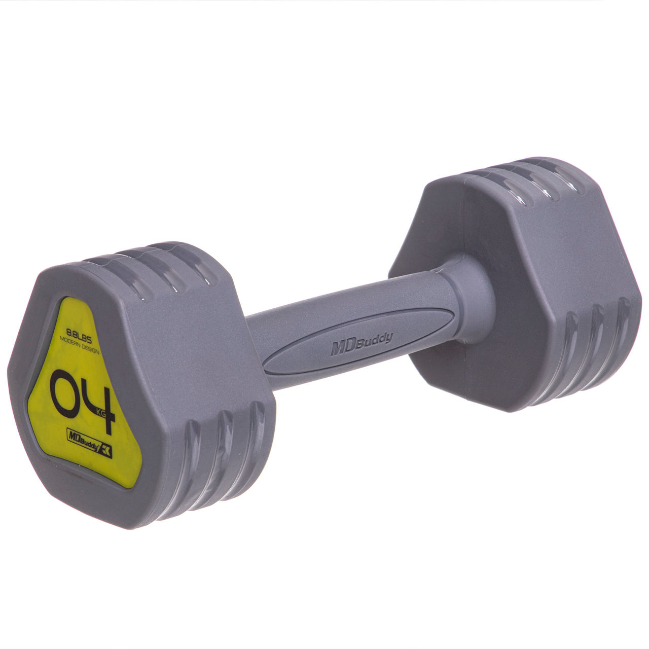 Gantera mat 4 kg (1 buc.) metal, TPU TA-2678-4 (10777)