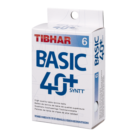 Мяч для настольного тенниса Tibhar Basic 40+ SYNNT NG (863)