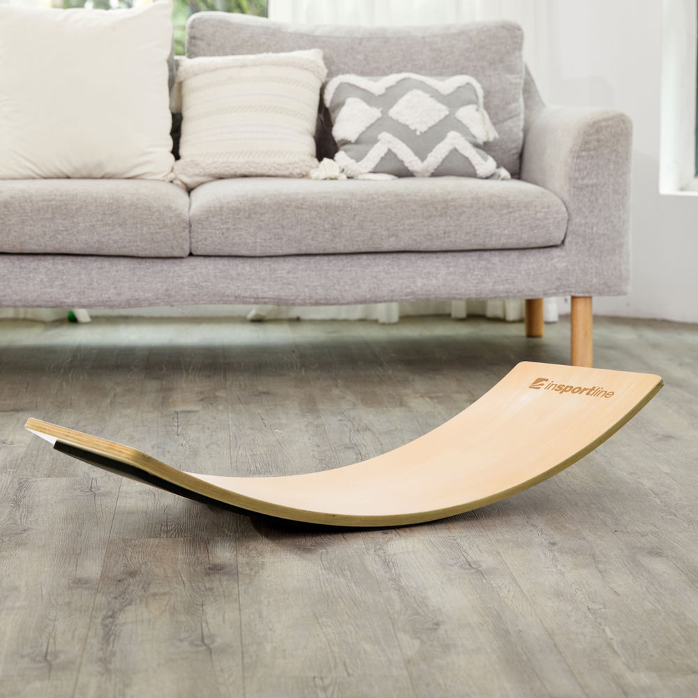 Bord balans / cordinatie din lemn (max. 200 kg) inSPORTline Inflexo 22309 (11531)