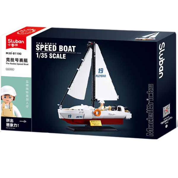 Конструктор "Скоростной катер. Родео" (248 шт.) (10562)