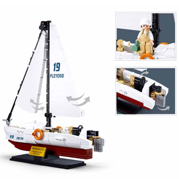 Конструктор "Скоростной катер. Родео" (248 шт.) (10562)