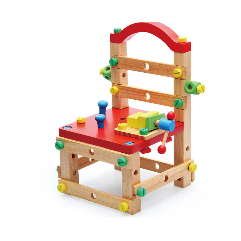 Конструктор из дерева "Стульчик" 237-1449 (11031)