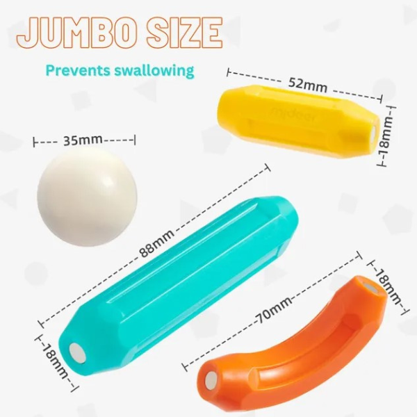 Магнитный конструктор "Радужные цилиндры" (100 шт.) 1170 (10483)