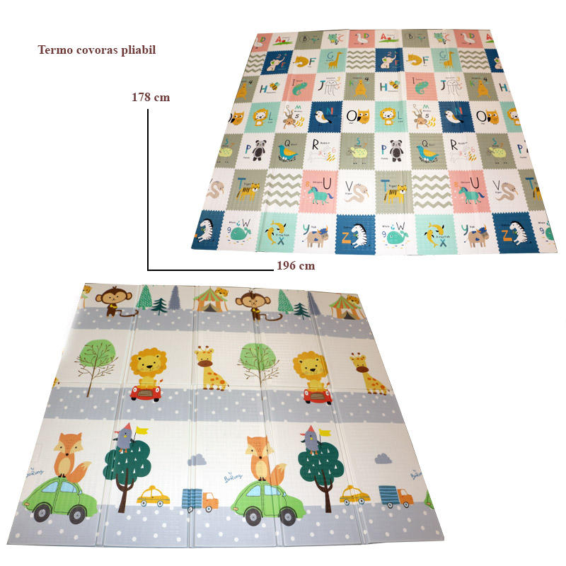 Covoras pt copii cu husa 180х200 cm 2011-1265 (9972)