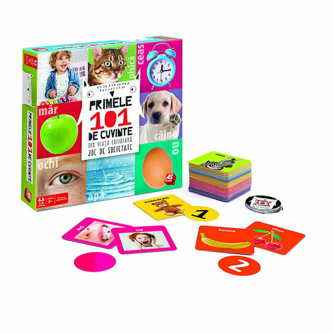 Развивающая игра "Первое 101 слово" (RO) 50838 (10120)