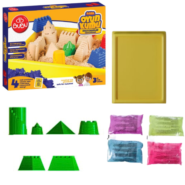 Nisip kinetic cu figurine in container 0051/0053 (4281)