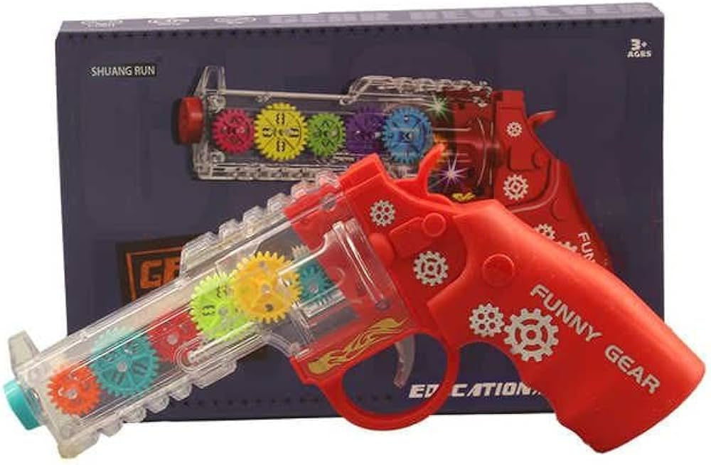 Pistol cu muzica si lumini 54357 (10252)