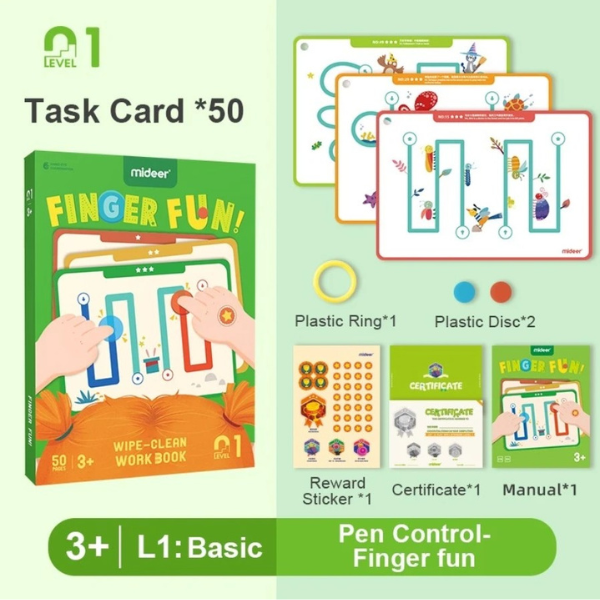 Set educativ "Distracție cu degetele" 2149 (10563)