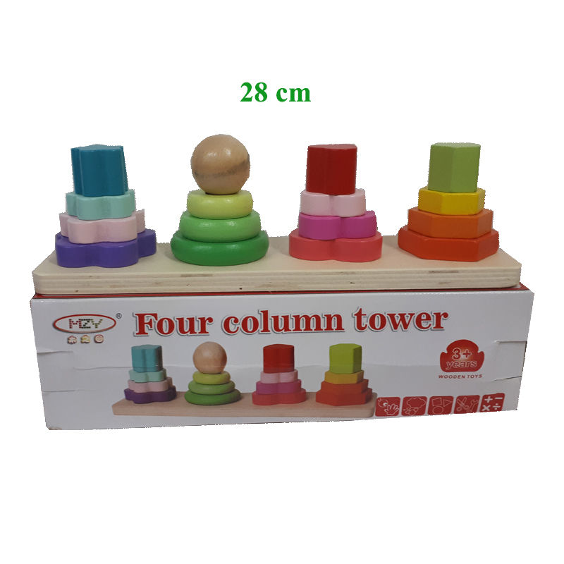 Sorter din lemn 4-in-1 28 cm 1912-952 (7765)