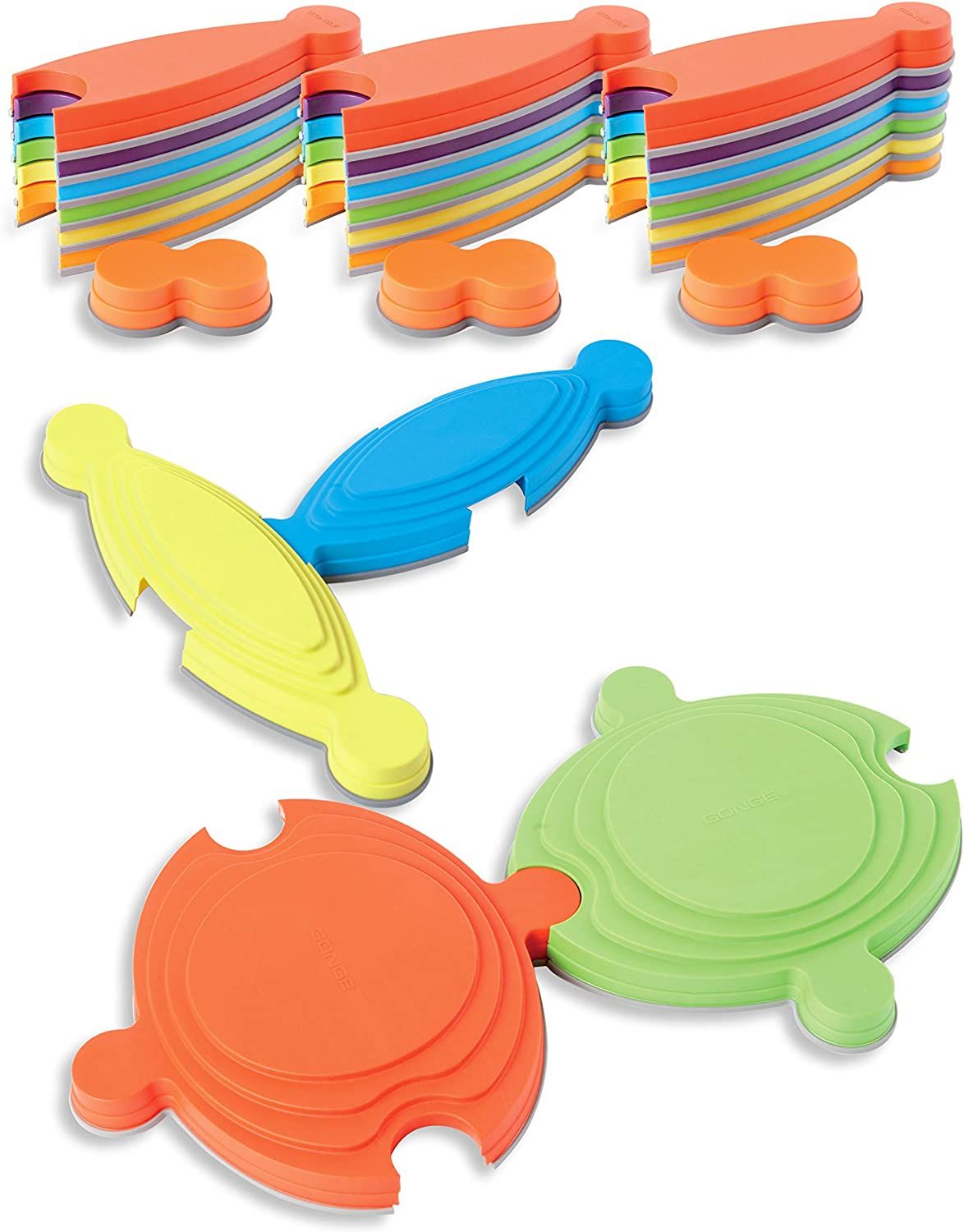 Set "River Landscape" (21 trail pieces, 2 islands & 2 bridges) PR9012 (8562)