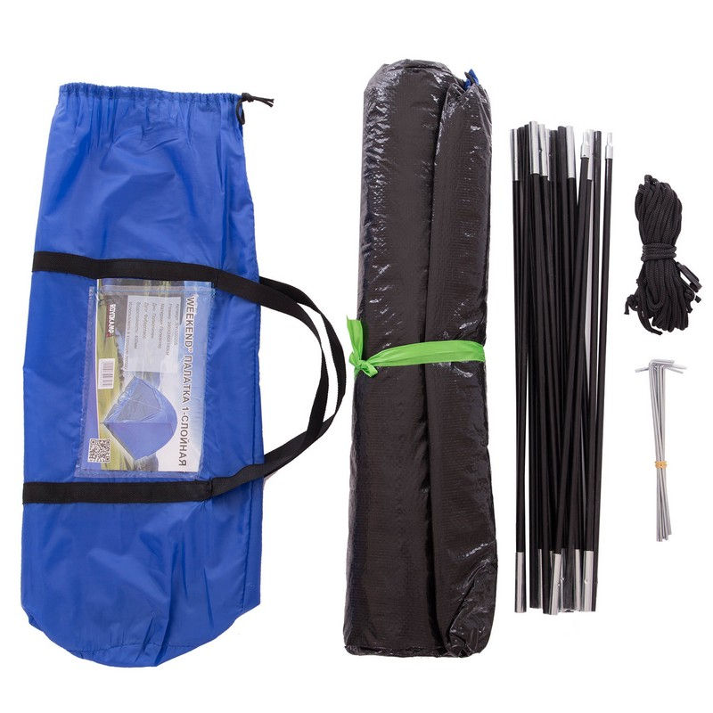 Палатка туристическая на 5 человек (2.4x2.4x1.4 м) SY-100205 (2295)