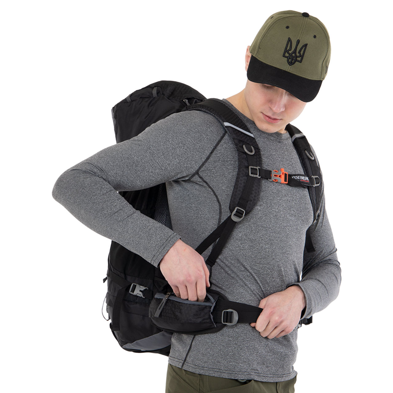 Рюкзак туристический 43 л (60x55x13 см) TY-5308 (2359)