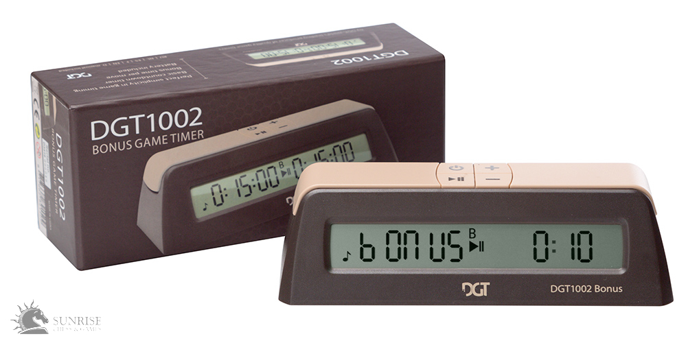 Часы шахматные электронные Sunrise DGT 1002 CHCA02 (5238)