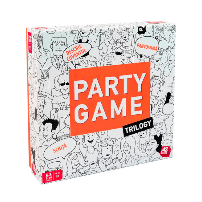 Настольная игра "Party Game Trilogy" (RO) 58523 (10472)
