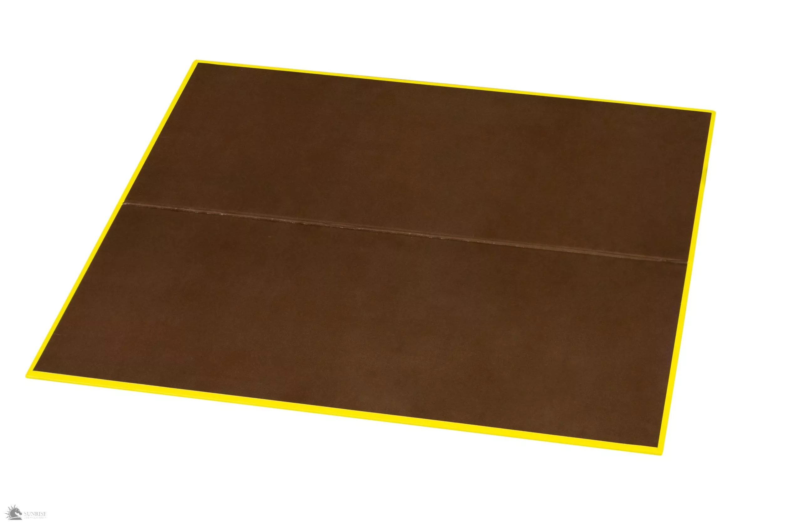 Доска для шахмат/шашек картонная матовая 47x47 см Sunrise CHTX55PROF yellow/brown (5241)