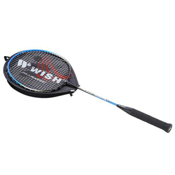 Paleta badminton + husa 3/4 Wish 216 14-00-081 blue (8288)