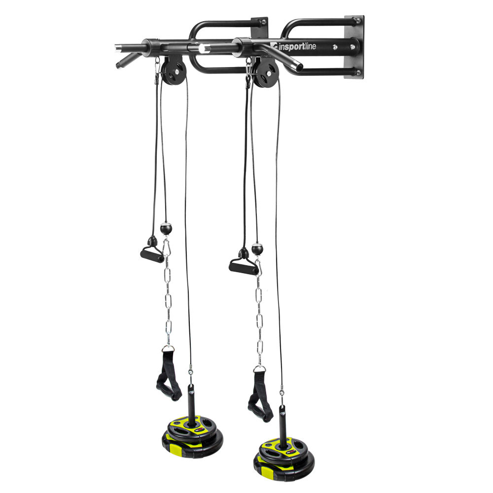 Турник настенный со шкивами (макс. 150 кг) inSPORTline 23101 (6066)