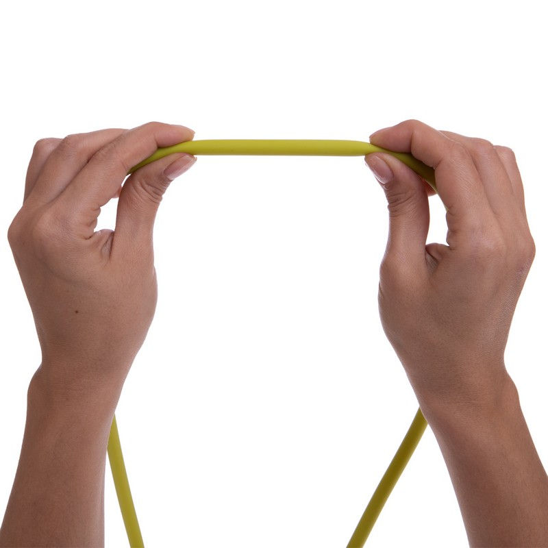 Жгут эластичный трубчатый 10 м, 5х8 мм FI-6253-1 yellow (10594)