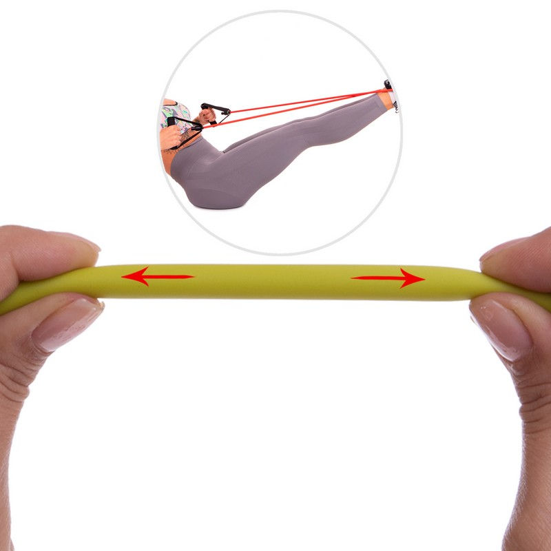 Жгут эластичный трубчатый 10 м, 5х8 мм FI-6253-1 yellow (10594)