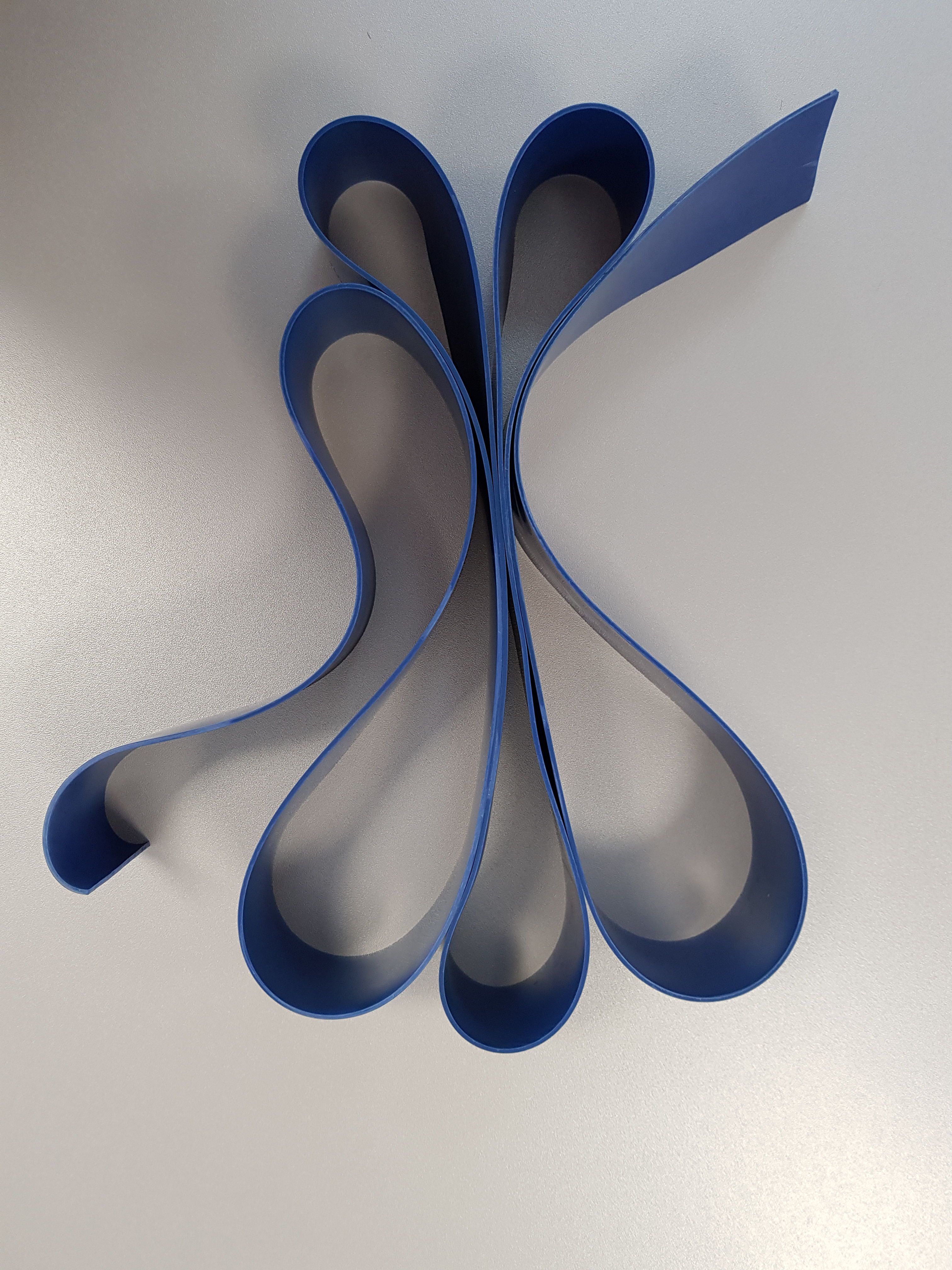 Эспандер ленточный 220х5 см / 1 мм Yakimasport 100288 blue, strong (2043)